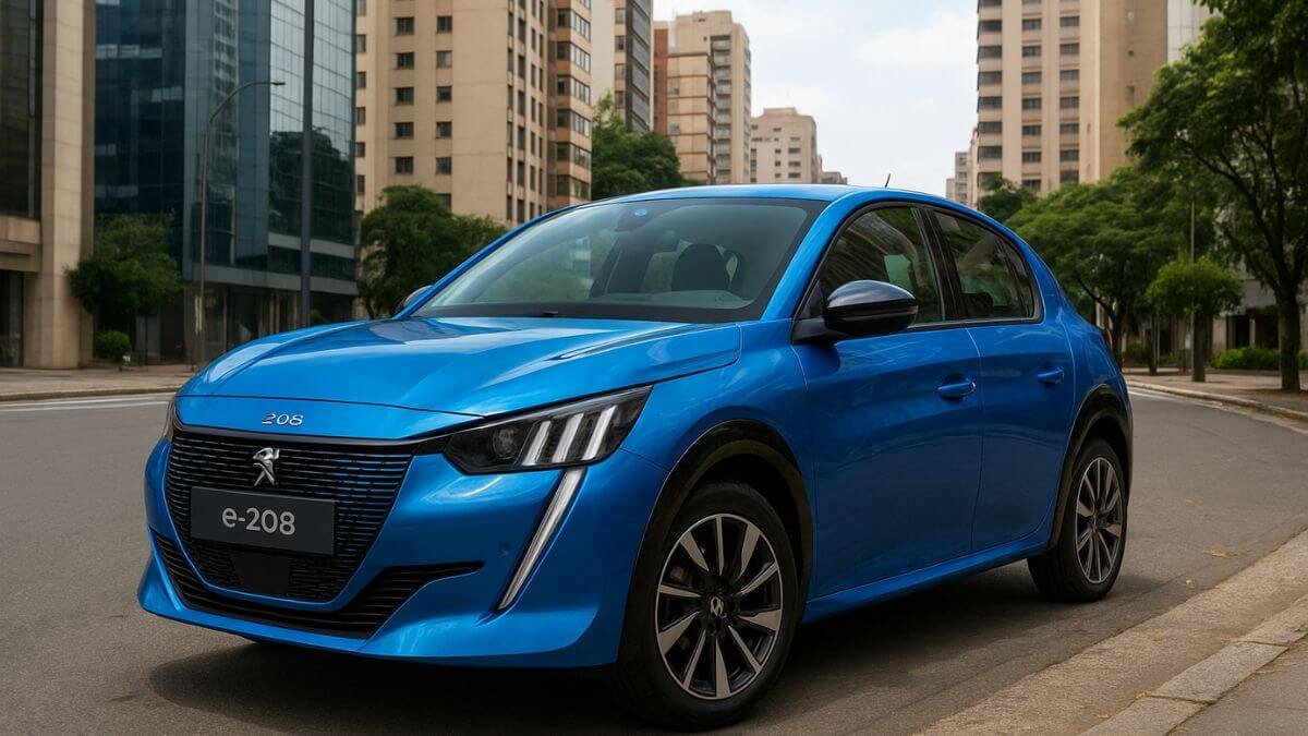 Peugeot e 208 eletrico