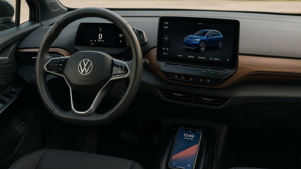 Conheça o VW ID.4: SUV Elétrico da Volkswagen 3 Tecnologia e Inovação do Volkswagen ID.4