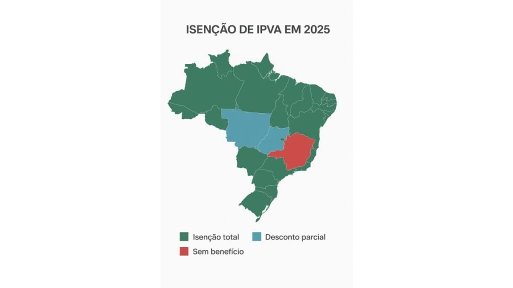 Estados com Isenção Total de IPVA para Carros Elétricos em 2025
