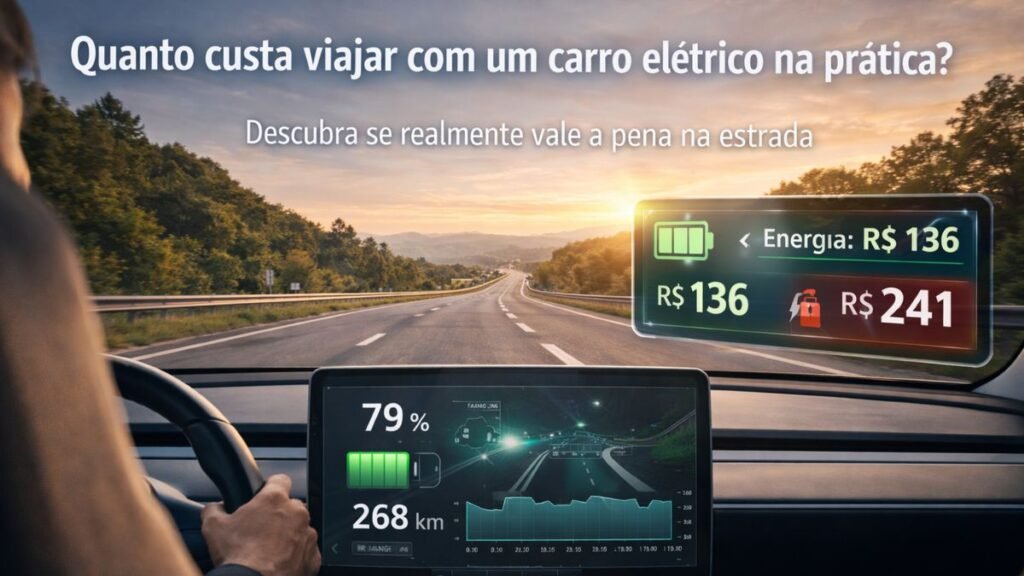 Quanto Custa Viajar com um Carro Elétrico?