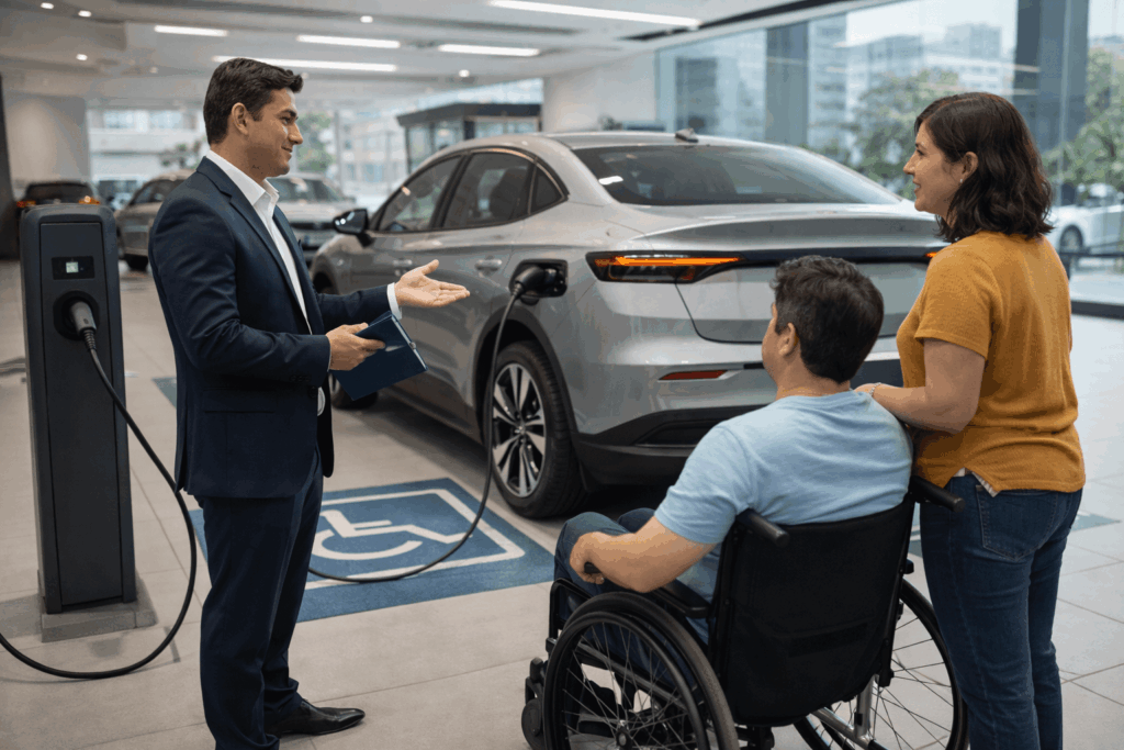 Quem pode comprar carros elétricos para PCD