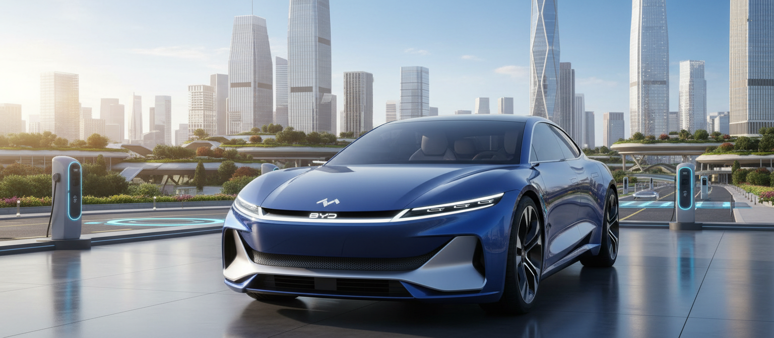 carros elétricos da BYD
