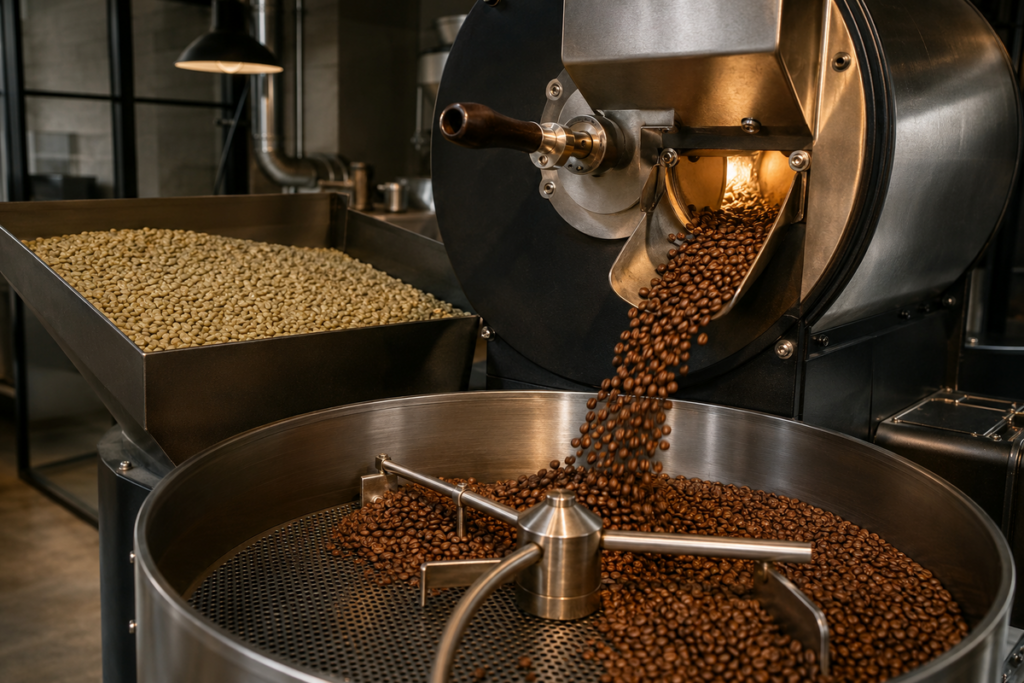 de onde vem o café
